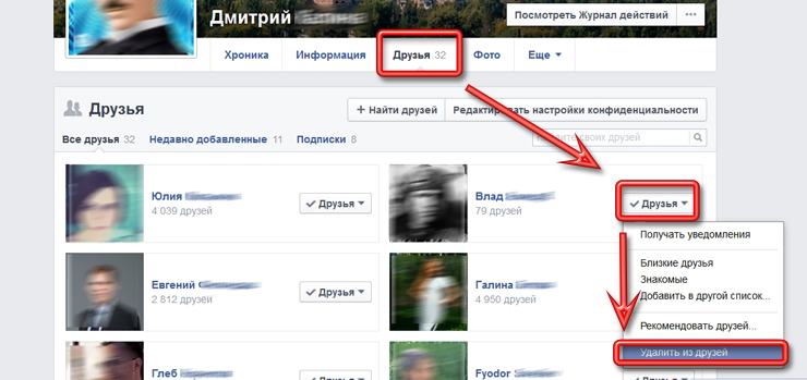 Как удалить фото друга. Как удалить друзей из Фейсбук. Как удалить друга из фейсбука. Как удалить из друзей в Фейсбуке. Удалила из друзей на Фейсбуке.